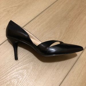 Nine West Leather Pointed Toe Shoes Pumps Heels
